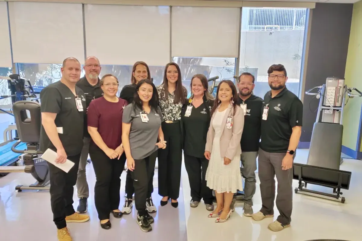 Ms Michelle Razo with the UMC Rehabilitation Management Team, El Paso