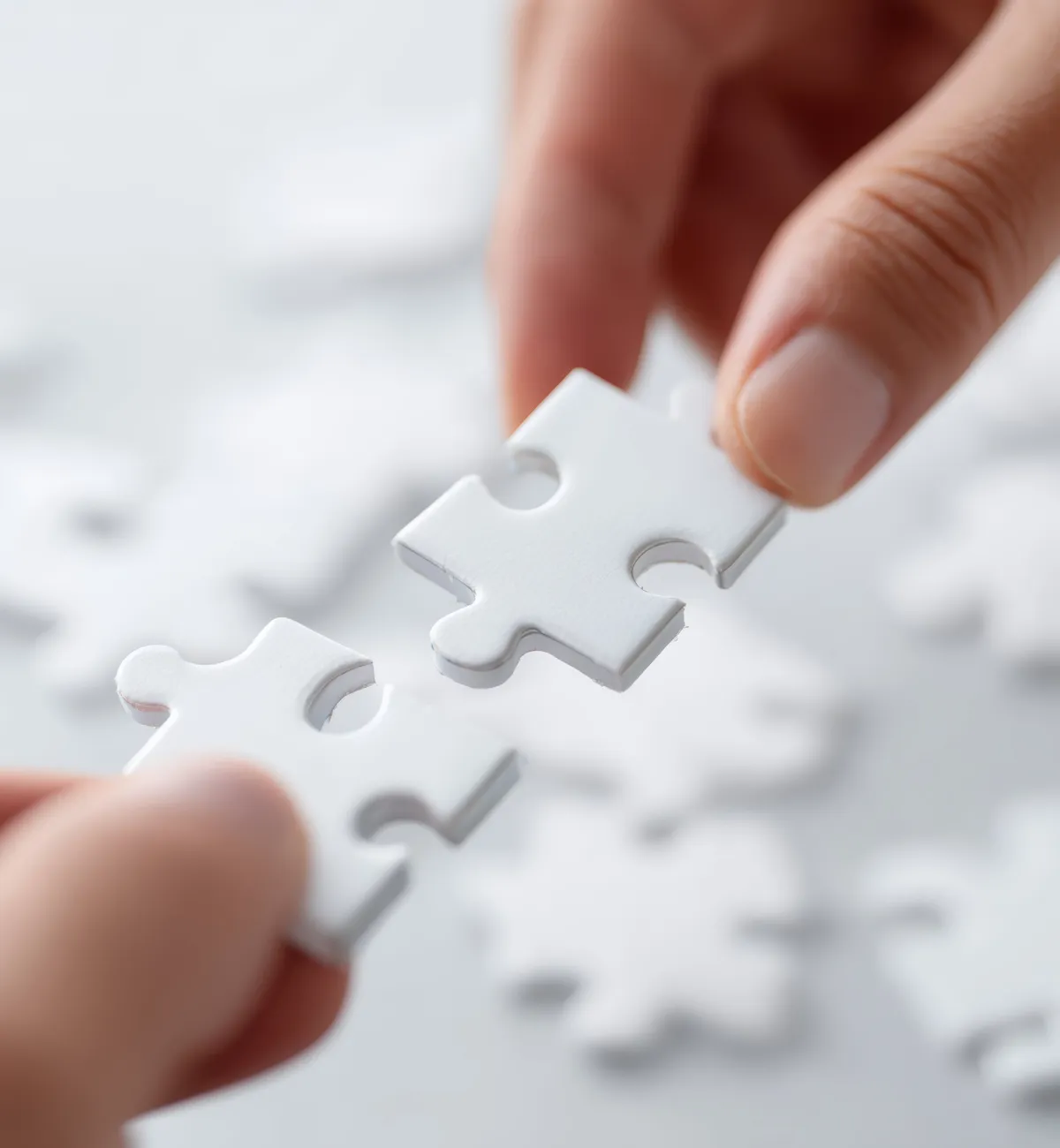 A jigsaw puzzle piece, representing the process of identifying what is missing in a complex clinical case